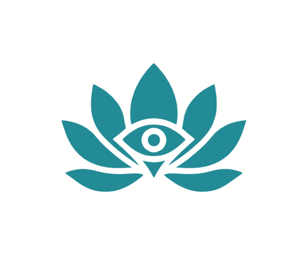 immersionarts logo teal
